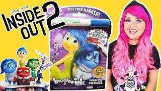 Coloring Inside Out 2 Imagine Ink Coloring Book | Disney Pixar Magic Ink Activity & Game Book