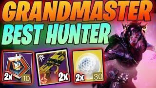 BEST Hunter Grandmaster Build You SHOULD BE Using (Cosmodrome BG BEST Gm Hunter Build Destiny 2)