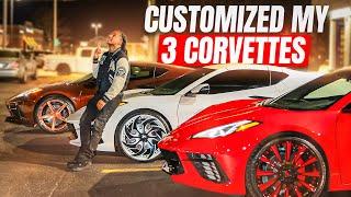 CUSTOMIZED 3 C8S IN LESS THEN 24HRS CRAZY WORK