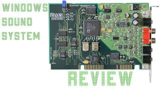 Windows Sound System - Quest For The Ultimate DOS Sound Card Part 16 - MS's attempt for a sound card