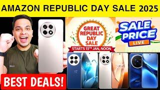 Amazon Great Republic Day Sale 2025 - 10 Best Smartphone Deals | Flipkart Republic Day Sale Offers 