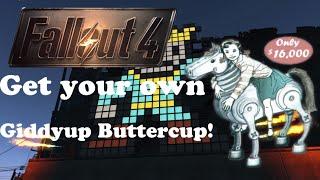 Fallout 4 Guide: Get your VERY OWN Giddyup Buttercup