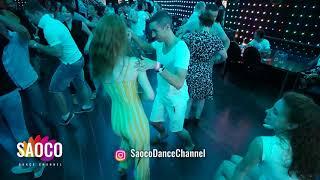 Denis Romanov and Alita Bru Salsa Dancing in Ludovic at Boogaloo Party, Sunday 15.07.2018