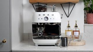 Smeg EGF03 Espresso Coffee Machine - Promo Video