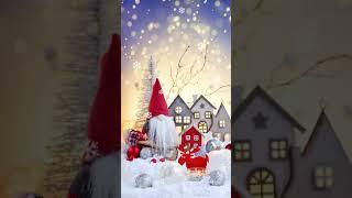 New Year white beard old man family Animated