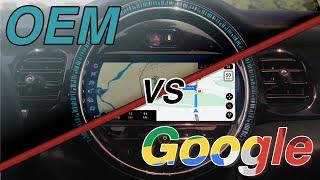 Is MINI's navigation better than Google Maps?