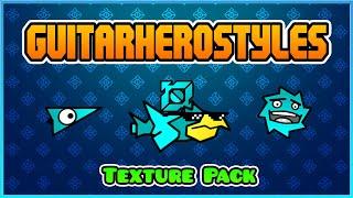 ¡GuitarHeroStyles Texture Pack! (La versión más parecida!) (High & Medium) | Geometry Dash 2.11