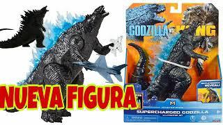 NUEVA FIGURA DE GODZILLA VS KONG:" SUPERCHARGED GODZILLA WITH FIGHTER JET "