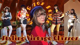 Five ways to style Glasses 60s & 70s Style with Vooglam I Dressing Vintage