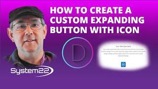 Divi Theme How To Create A Custom Expanding Button With Icon 