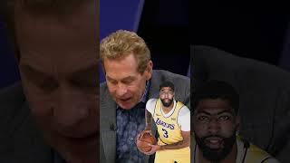 Skip: Anthony Davis was a flat-out monster in Lakers preseason opener | UNDISPUTED | #shorts