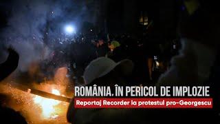 România, în pericol de implozie. Reportaj Recorder la protestul pro-Georgescu