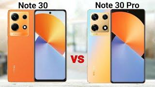 Infinix Note 30 vs Infinix Note 30 Pro