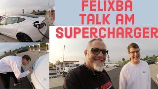 YouTuber Felixba Talk am Supercharger