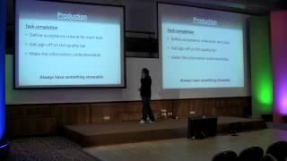 How to Web 2014 (Game Dev Track): Dan Olthen - Make it happen (the story of a production cycle)