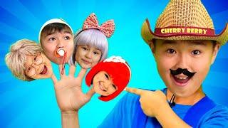 Finger Family - Nursery Rhymes & Kids Songs | Cherry Berry Songs