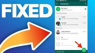 How to Fix and Solve Whatsapp Forward Problem on Android Phone