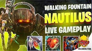 Walking Fountain Nautilus is ALSO BROKEN! - Wild Rift HellsDevil Plus Gameplay