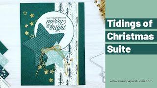 Create a Gorgeous Tidings of Christmas Card!