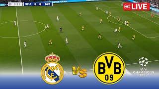 PES 21 : Real Madrid vs Borussia Dortmund : LIVE | UEFA Champions League 2024 | Game Simulation