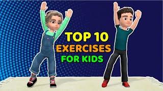 TOP 10 EXERCISES TO IMPROVE KIDS' BALANCE AND FLEXIBILITY