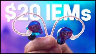 $20 IEM Earbuds Worth Buying? (KZ ZST Review)