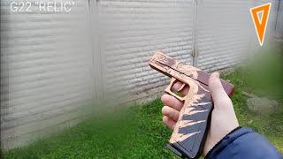 Как сделать пистолет G22 Relic (глок Реликвия) Standoff 2 #13