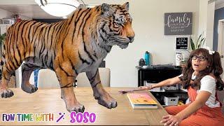 Soso's Wild Adventure: Powerful Animal Toy Hunters Come to Life!