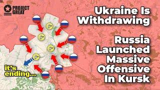 That’s It. It’s Ending Of Kursk. Russia Launched Massive Offensive In Kursk. Ukraine Is Withdrawing