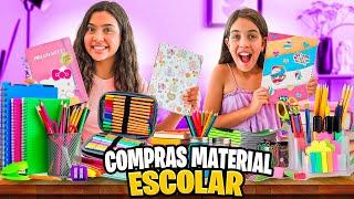 MATERIAL ESCOLAR QUE COMPRAMOS *O QUE VOCÊS MAIS GOSTARAM ?