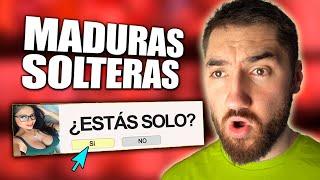 ¿Es cierto que hay MADURAS Solteras a 5kms de tu casa?