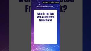 How to clear AWS Interview? | AWS Architecture Framework | #shorts #ytshorts #shortsvideo #learnaws