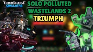 FIRST EVER SOLO POLLUTED WASTELANDS 2 TRIUMPH (TDS)