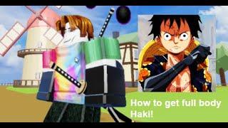 How to Get Full Body Haki in Roblox Blox Fruits!