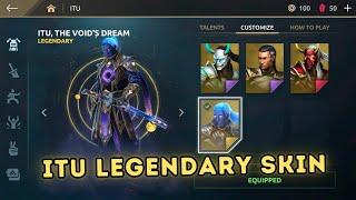 OMG  Itu Legendary Skin is BEYOND OUR IMAGINATION || Shadow Fight 4 Arena