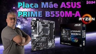 ASUS PRIME B550M-A  A placa mãe Am4 B550 de entrada da ASUS !!!