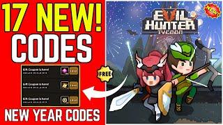 ️NEW YEAR UPDATE️EVIL HUNTER TYCOON COUPON CODE JANUARY 2025 || EVIL HUNTER TYCOON CODES