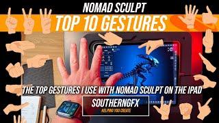 Nomad Sculpt | Gestures tutorial