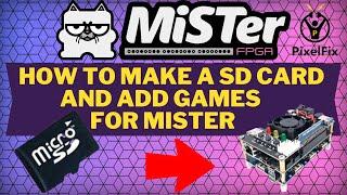 How To Setup A Mister FPGA SD Card & Add Games