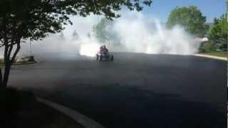 Jet Engine Powered Kart Mobile Fogger System