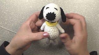 Собачка. Часть 1(3).Вязание крючком. Амигуруми. Puppy Chocheting Part 1(3). Amigurumi