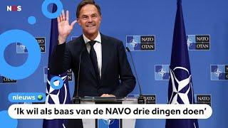 Mark Rutte nu officieel baas van de NAVO: wat gaat hij daar doen?