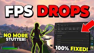 How I FIXED FPS Drops & Stutter in Fortnite Chapter 6 - Eliminate Frame Drops