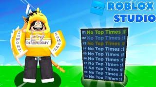 HOW TO MAKE TIME TRIAL GAME WITH AUTOMATIC LEADERBOARD [ROBLOX STUDIO]