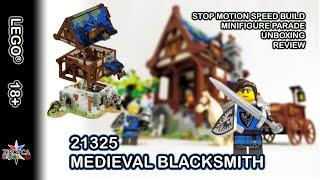 LEGO Medieval Blacksmith | LEGO Ideas | LEGO Castle | LEGO 21325 - Unboxing, Review & Speed Build