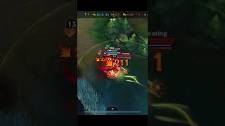 lucky escape  #mobilegame #leagueoflegends #leagueoflegendwildrift #wildrift #zed #riotgames