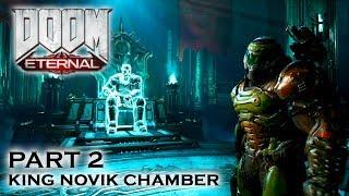 DOOM ETERNAL Gameplay   King Novik chamber