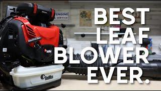 Most POWERFUL Leaf Blower IN THE WORLD // Redmax EBZ9000 Review