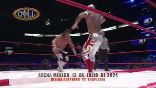 CMLL - MANO A MANO / ÚLTIMO GUERRERO  VS TEMPLARIO / ARENA MÉXICO / 12-07-24