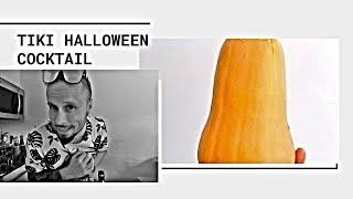 Tiki Halloween Cocktail | Cocktails & Crafts